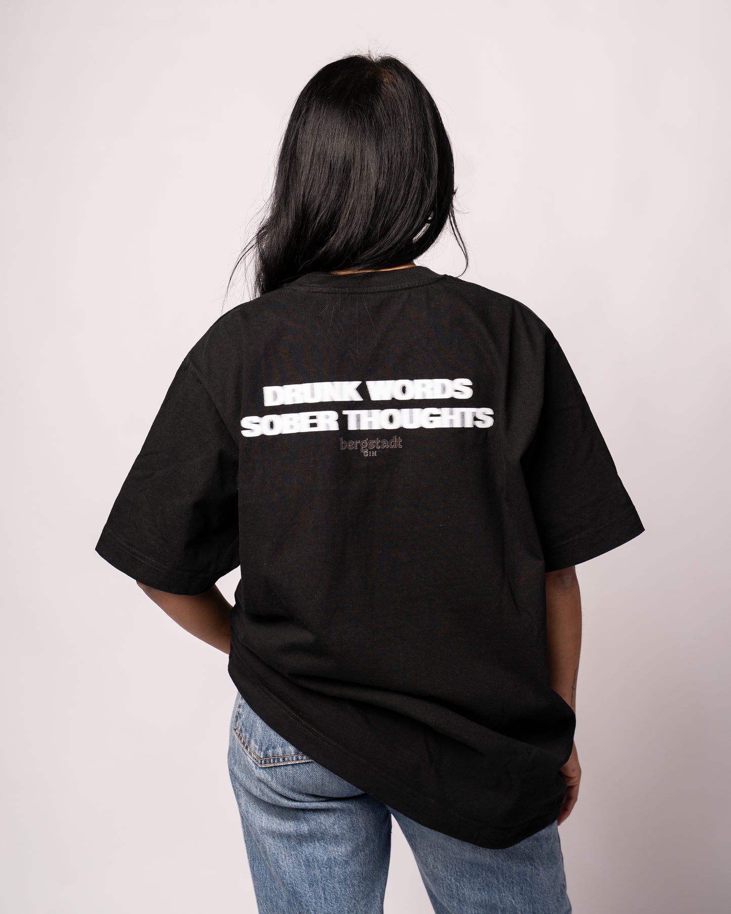 Bergstadtgin Unisex Oversized T-Shirt - sober thoughts