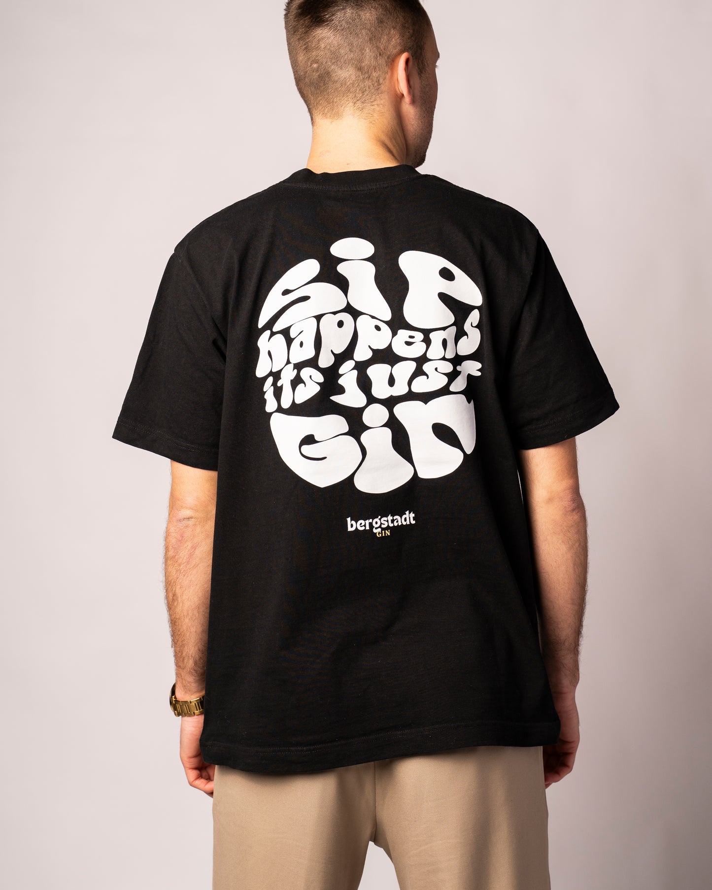 Bergstadtgin Unisex Oversized T-Shirt - sip happens
