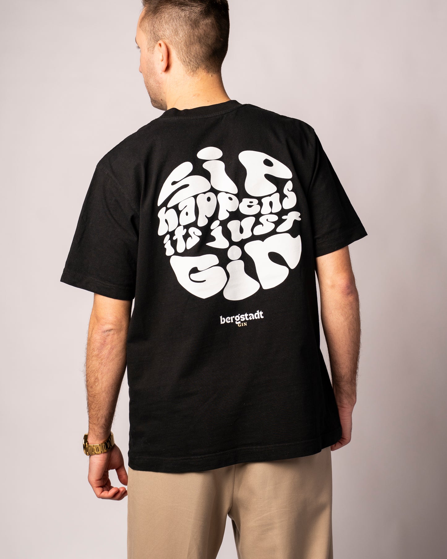 Bergstadtgin Unisex Oversized T-Shirt - sip happens