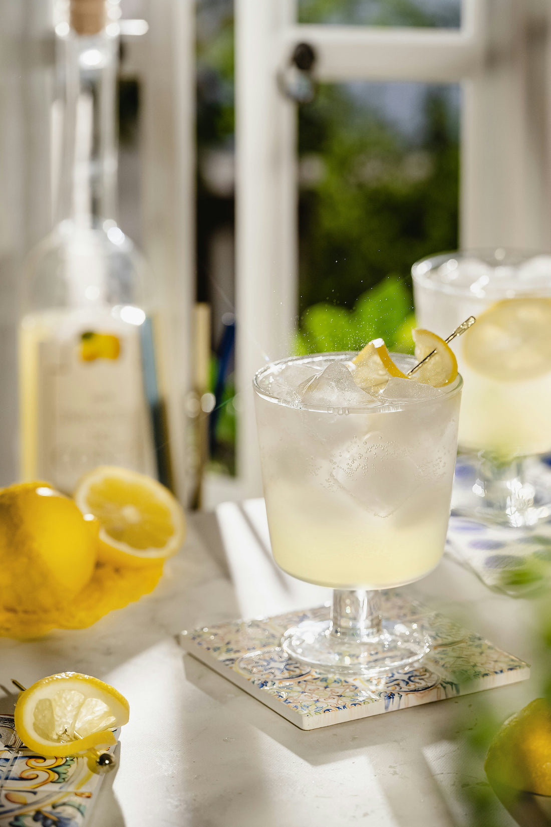 Bergstadtgin Limoncello Fizz – Spritziger Cocktail